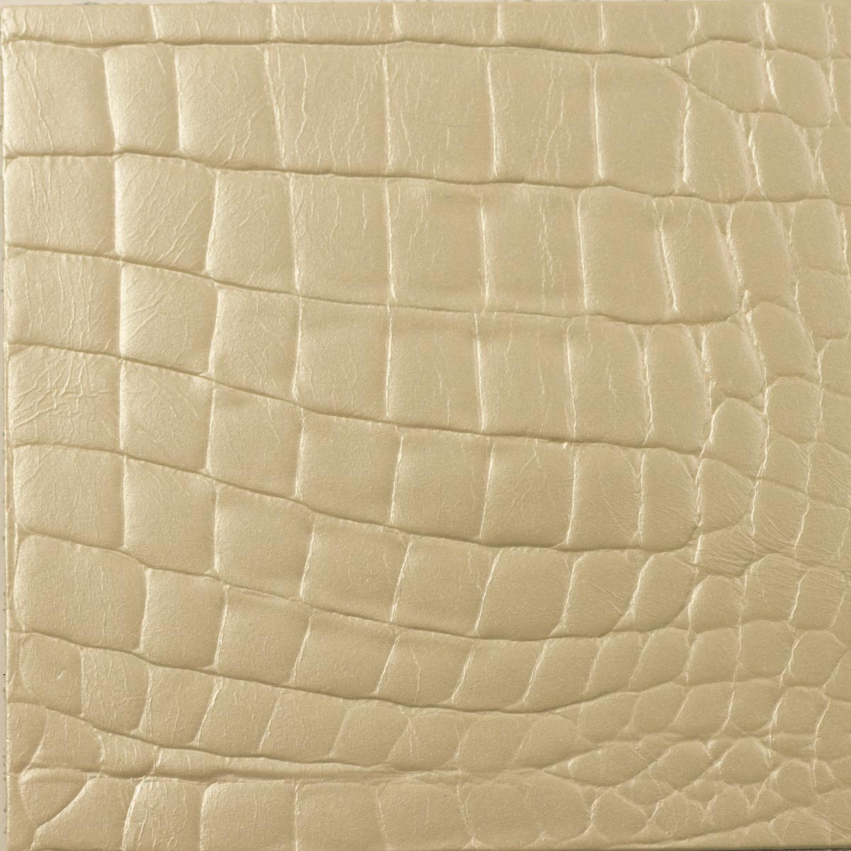 croc embossed leather