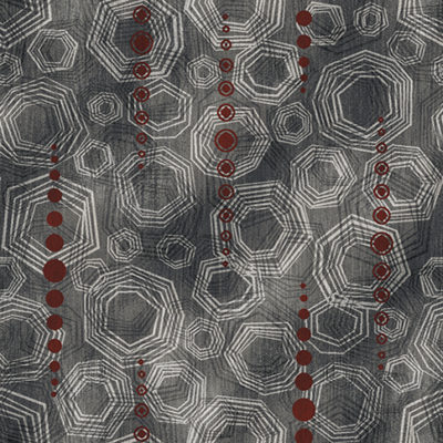 Hextra geometric rug design