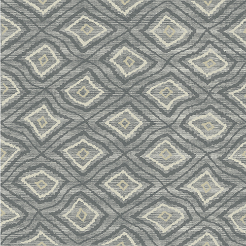 Ripplia geometric rug design
