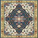 Melas traditional rug design by Jamie Stern Carpets