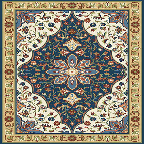 Melas traditional rug design by Jamie Stern Carpets