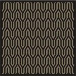 Breakout geometric rug design