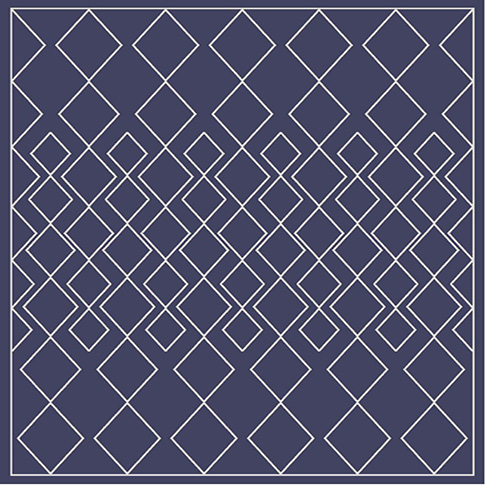 Joia geometric rug design