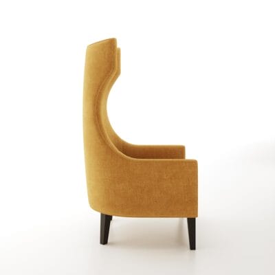 tall lounge chair by Jamie Stern Furniture