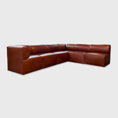 The Anneli Sectional features a tight rolled back and tight seat with welt-trim detailing