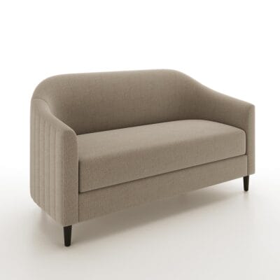 The Ashton Sofa features a tight back, reversible loose seat cushion