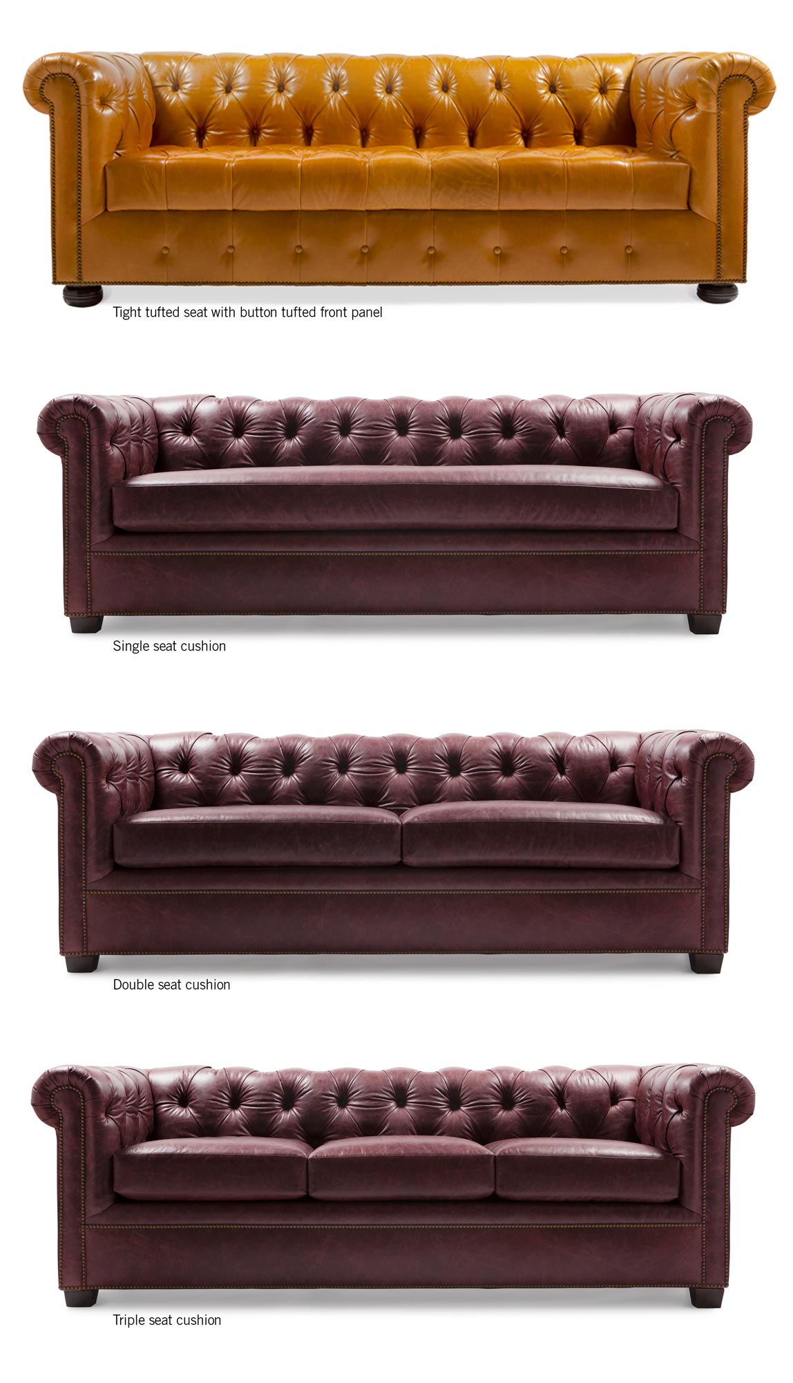 Baker Street Sofa With Panel, Baker Leather Sofa