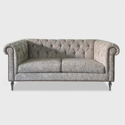 Baker Street Sofa with acrylic legs by Jamie Stern Furniture