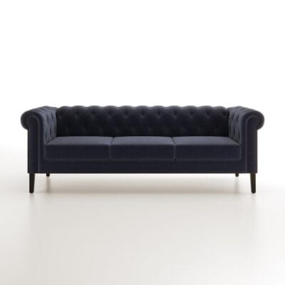 Baker Street Sofa with no front panel by Jamie Stern Furniture