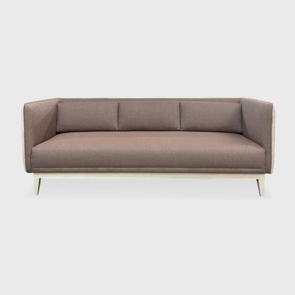 With its loose back cushions, tight seat and knife edge arms, the Briggs Sofa is equal parts comfort and style