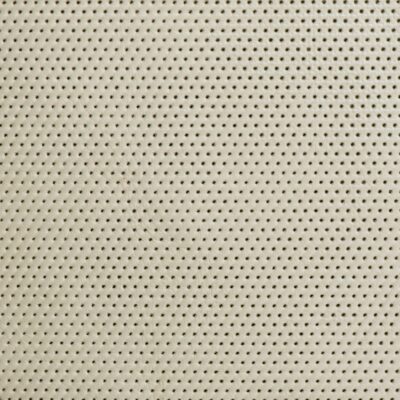 cadillac perforated white leather