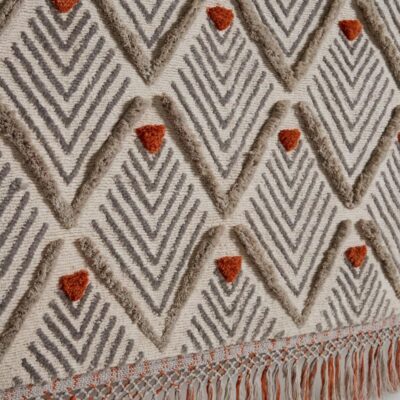 Champel triangle pattern rug from Moshari Studio for Jamie Stern