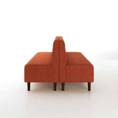 double sided banquette by Jamie Stern Furniture