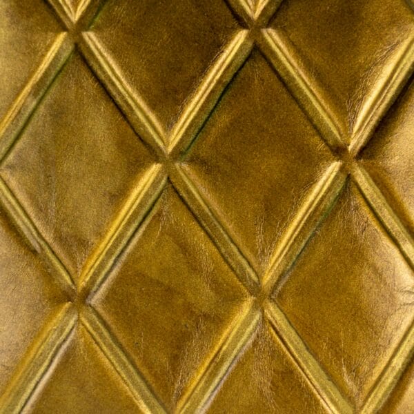 Diamond in the Rough Leather Gold