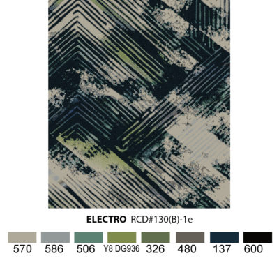 Electro organic rug design by Jamie Stern Carpets