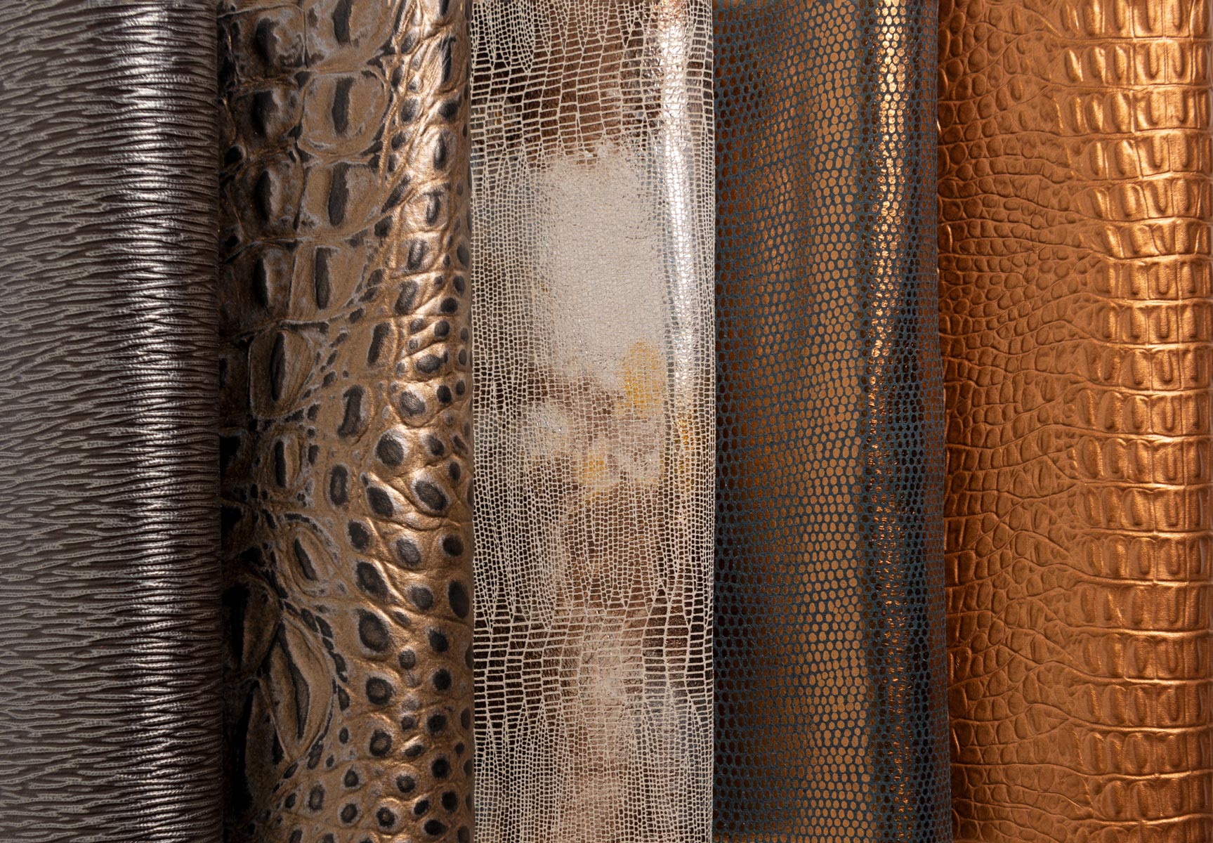 Jamie Stern Embossed Leather