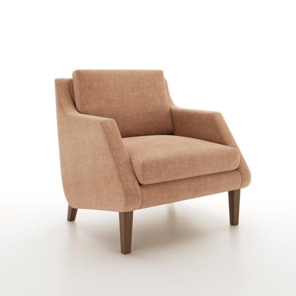 The Ezra mid century modern lounge chair