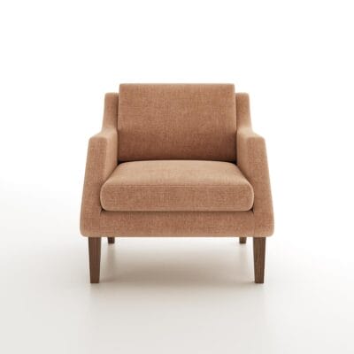 The Ezra mid century modern lounge chair