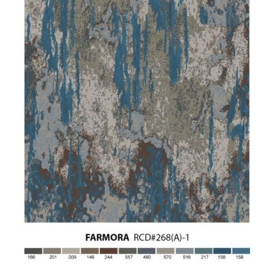 Farmora is an organic rug design by Jamie Stern Carpets