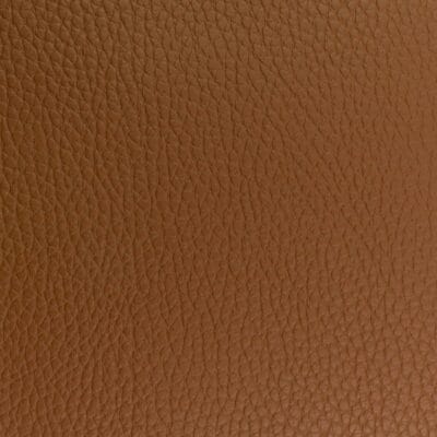 Brown leather with top coat protectant
