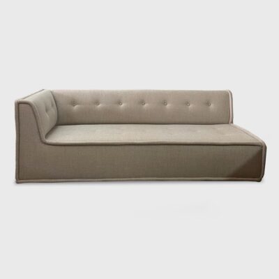 The Feldman is a sofa with deep button-tufting and french mattress stitching on its tight seat/back cushions providing unrivaled comfort.
