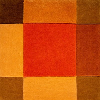 square pattern rug by Jamie Stern Carpet & Rugs