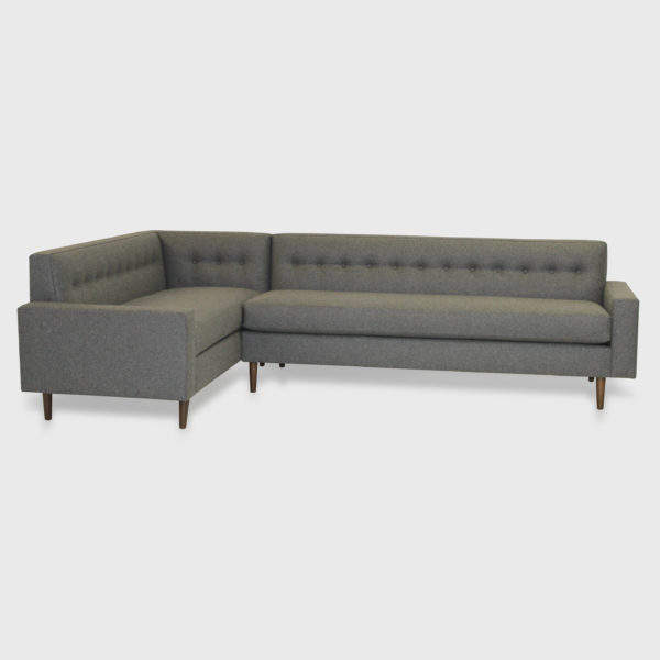 Danbury Tufted Sectional Sofa by Jamie Stern Furniture