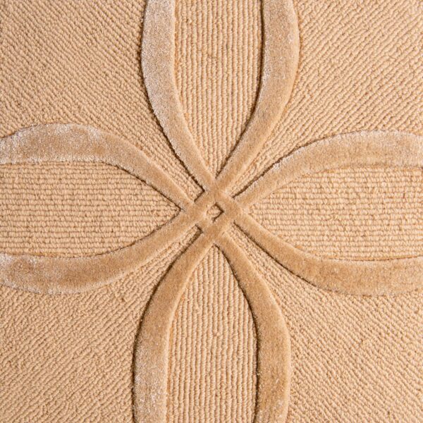 infinity symbol rug design by Jamie Stern