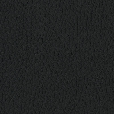 Jamie Stern Celeste Faux Leather Fabric in ebony black color