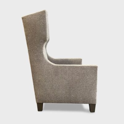 Jigsaw tall backed lounge chair by Jamie Stern
