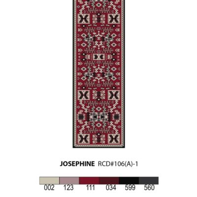 josephine traditional carpet rendering