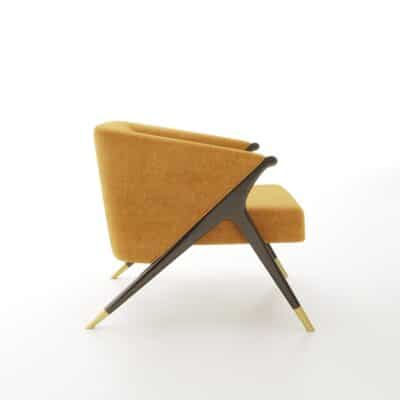 The Lilly Contemporary Dining Chair by Jamie Stern Furniture