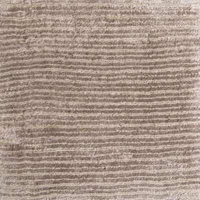Las Pas is a hand-knotted, textured area rug made of 100% Bamboo Silk