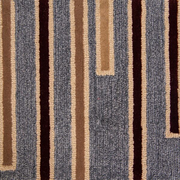 Latitude is a linear rug design by Jamie Stern
