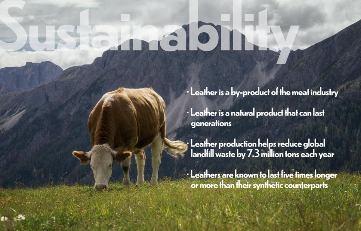 leather is the sustainable choice