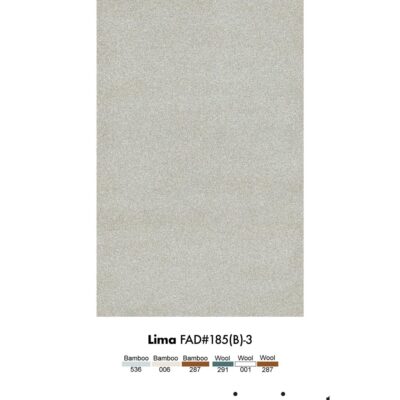Lima is a luxurious hand-knotted wool & bamboo silk rug
