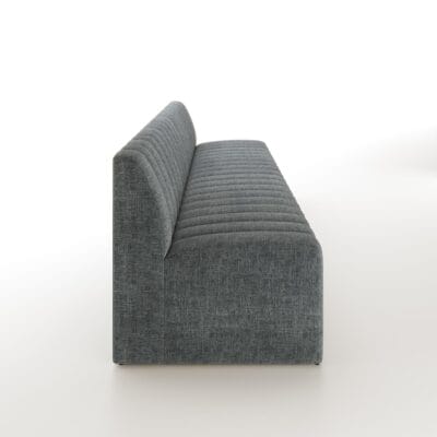 Lincoln Sofa with Vertical Channeling on the seat and inback