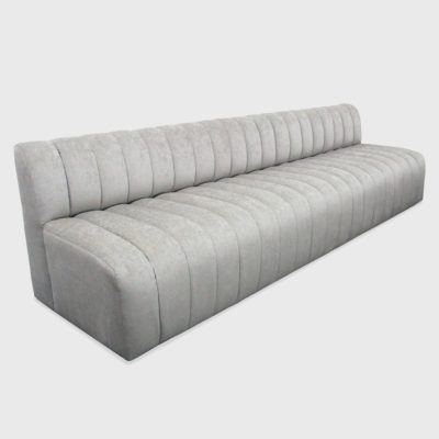 Lincoln Sofa with Vertical Channeling on the seat and inback