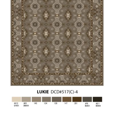 Lukie traditional rug design