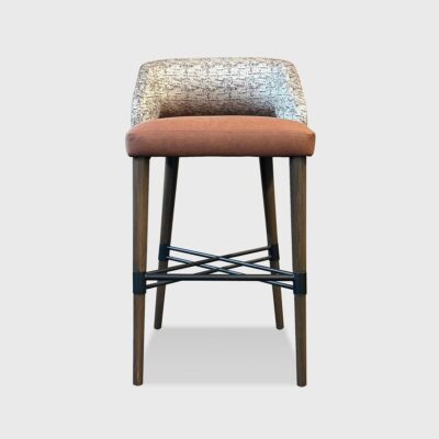 The Madigan Barstool from Jamie Stern