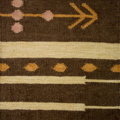 Mesilla hand woven rug sample