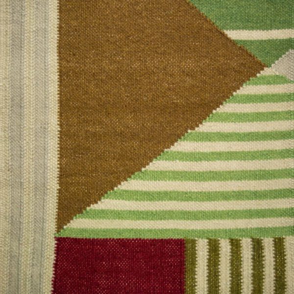 Mosquero flatweave rug by Jamie Stern