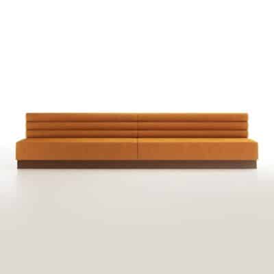 Napa contemporary banquette by Jamie Stern Furniture