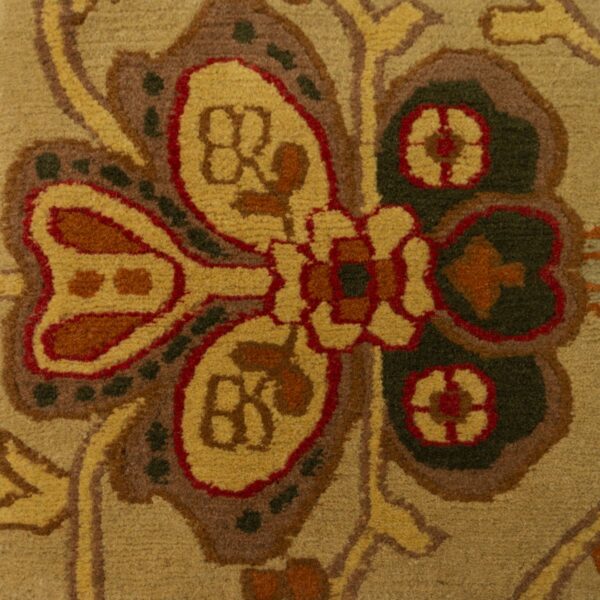 leila floral carpet sample