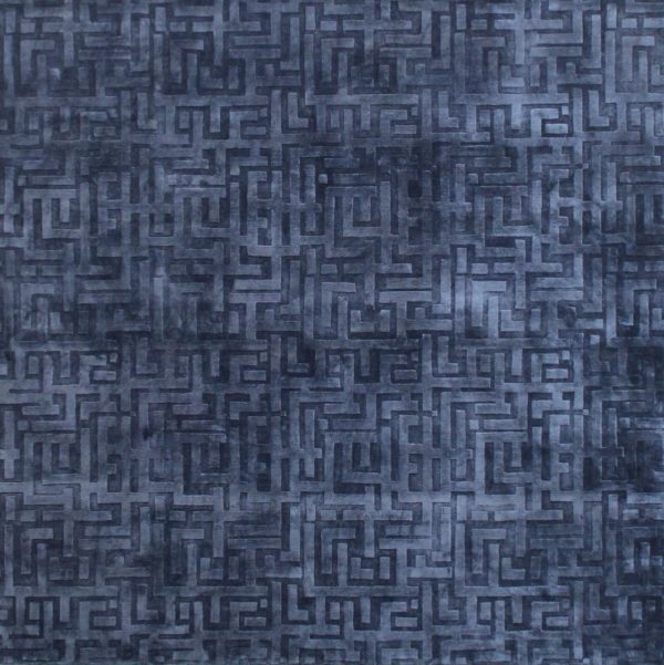 Neela Rug by Jamie Stern 100% Silk Hand-knotted carpet