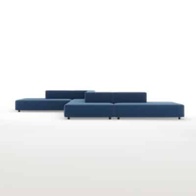 oslo modular banquette by Jamie Stern Furniture