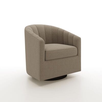 Palmer Swivel Lounge Chair by Jamie Stern Furniture