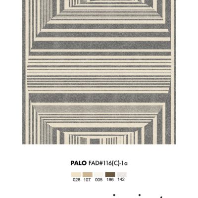 Palo Flat Weave area rug by Jamie Stern Carpets rendering