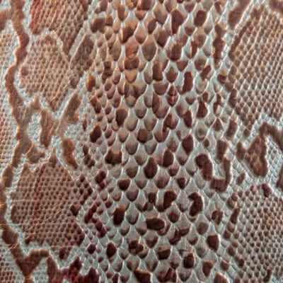Python Embossed leather