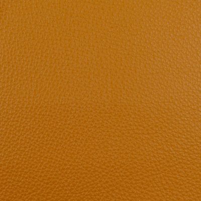 Quicksilver leather in bright Oriole color